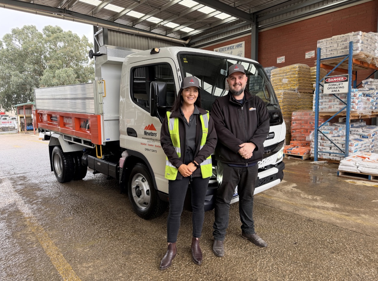 Fuso Canter 815 AMT Tipper for Newtons Building & Landscape Supplies